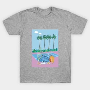 Tennis court T-Shirt